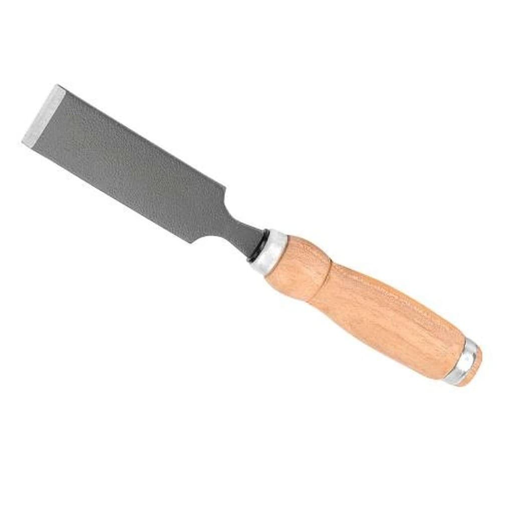Formão 1/2'' Cabo Madeira CRV Aço - Ferramenta de Corte para Entalhar e Esculpir Madeira