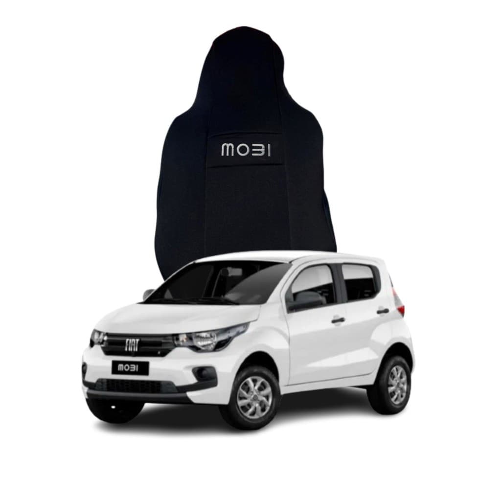Capas de Banco Automotivos Tecido Original Grosso Reforçado 5mm Modelo Acoplado P/ Fiat Mobi