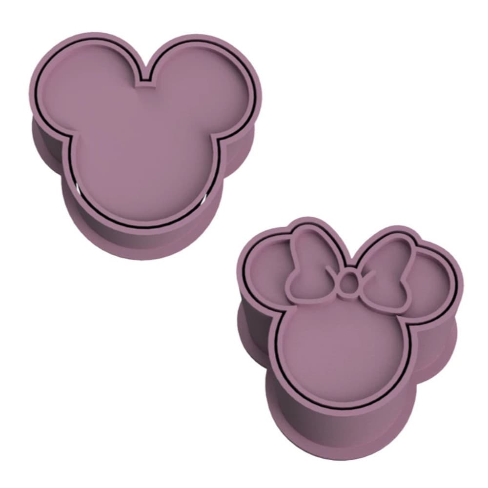 Ejetor Modelador Para Doces DISNEY MICKEY MINNIE Brigadeiros Docinhos Massa Biscuit Biscoito Resistente Massinha Modelar