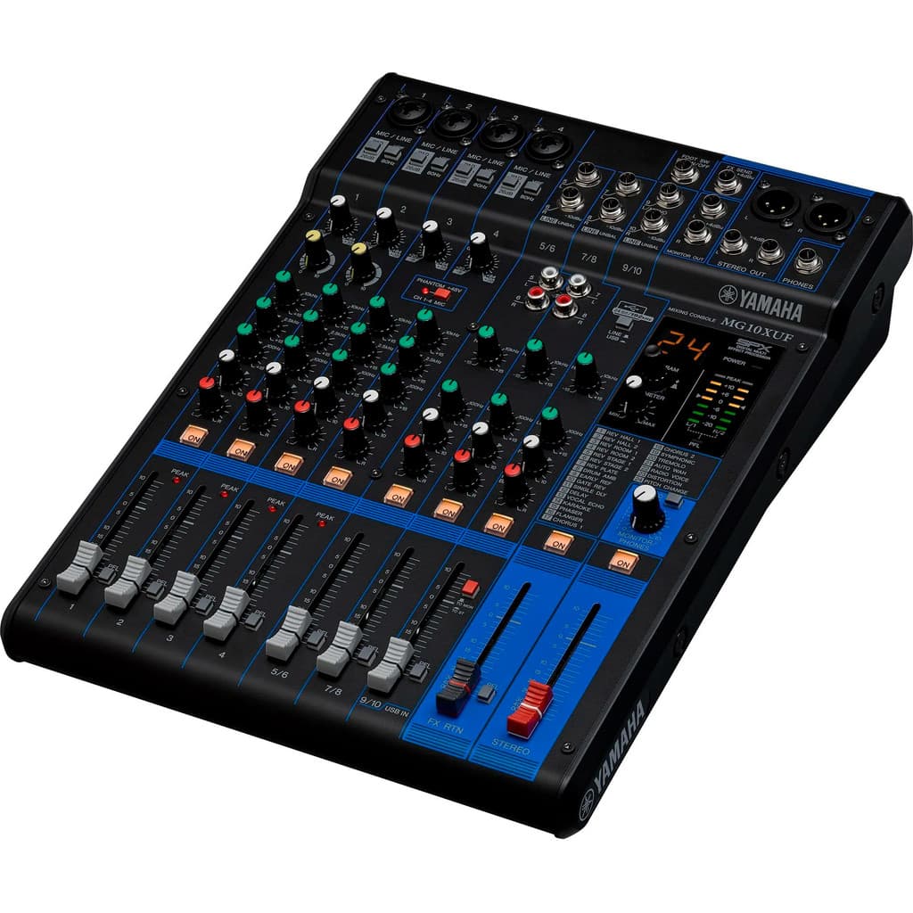 MESA DE SOM YAMAHA MG10XUF 10 CANAIS C/ EFEITO 110V