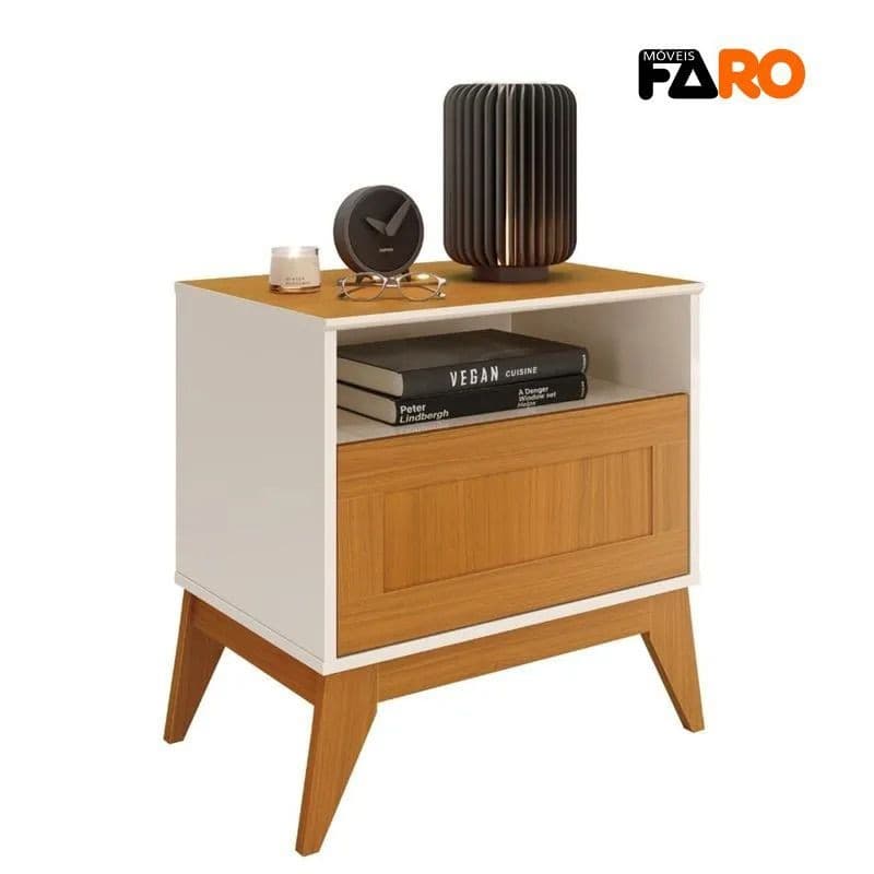 Mesa de Cabeceira Quarto Urban 1 Gaveta EDN