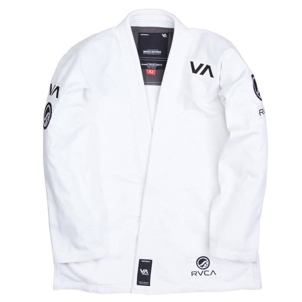 Kimono Shoyoroll RVCA Mendes Brothers Branco Jiu Jitsu BJJ