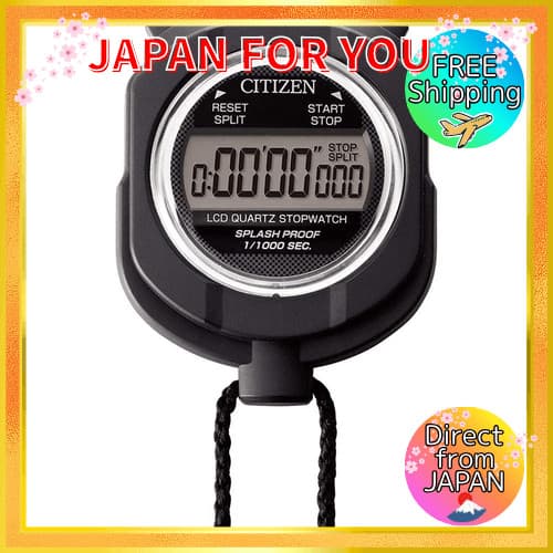 Ritmo (RHYTHM) Citizen Cronômetro Digital 055 Tipo resistente à água Preto CITIZEN 8RDA55-002