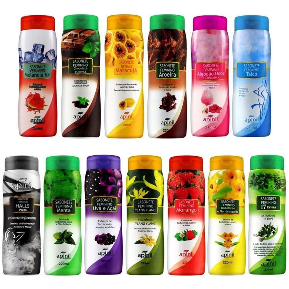 Sabonete intimo Apinil -10 unidades 200 ml