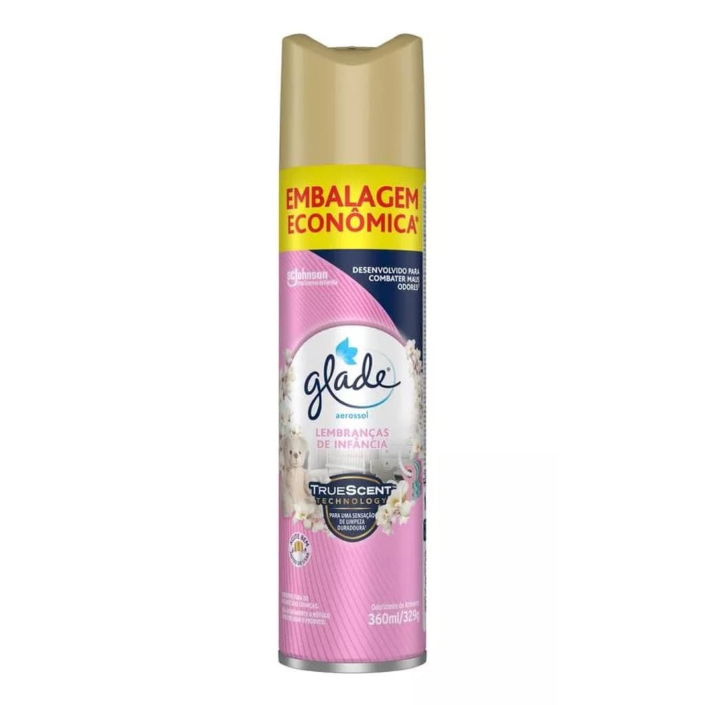 Odorizador Glade Aerossol Lembranças De Infância 360ml