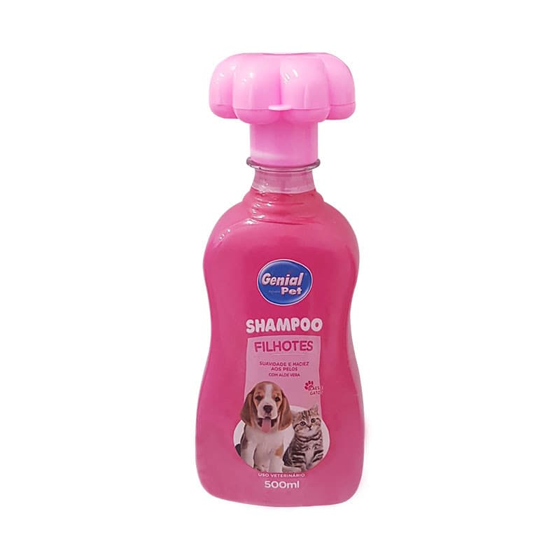 Shampoo para filhotes Cães e Gatos Genial pet