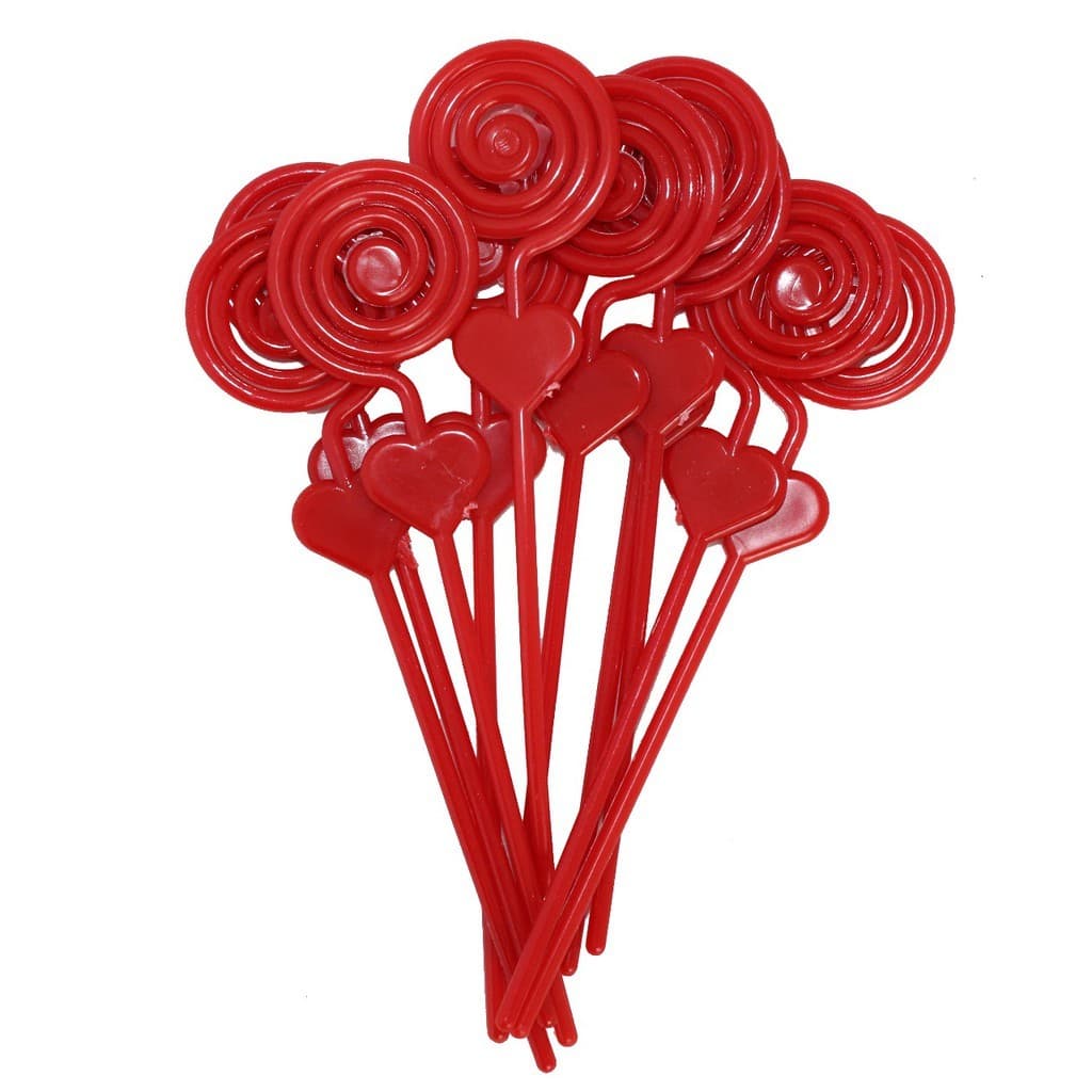 Espiral Plástico Porta Recado Foto Lembrancinhas para Festa Artesanato Biscuit 30 Unidades