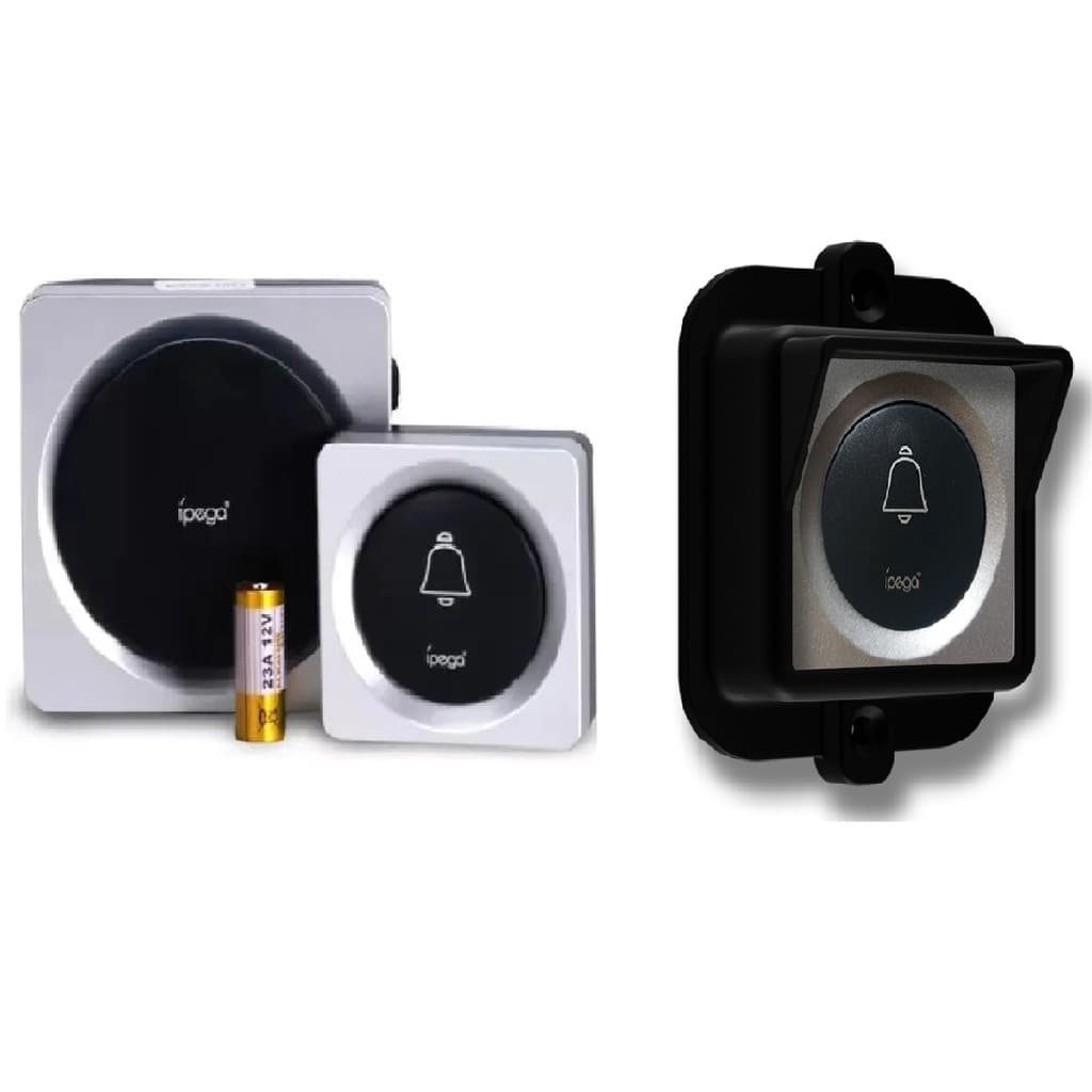 Campainha Com Protetor anti roubo e chuva Incluso Knup KP-CA328 Distancia 150mt