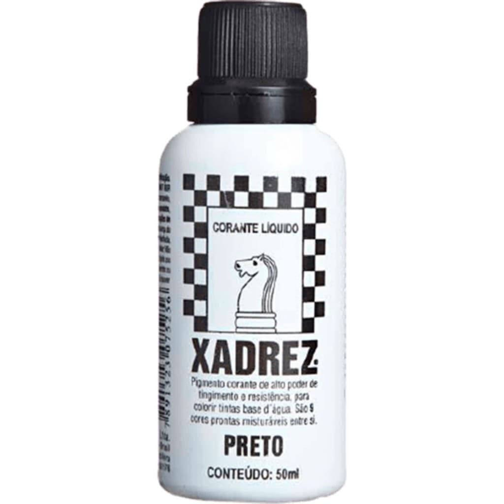 CORANTE P/TINTA XADREZ PRETO 50ML