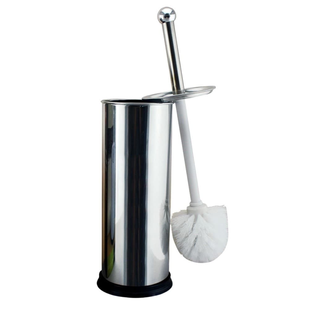 Escova Sanitária Vaso Com Suporte e Base de Inox Lavabo