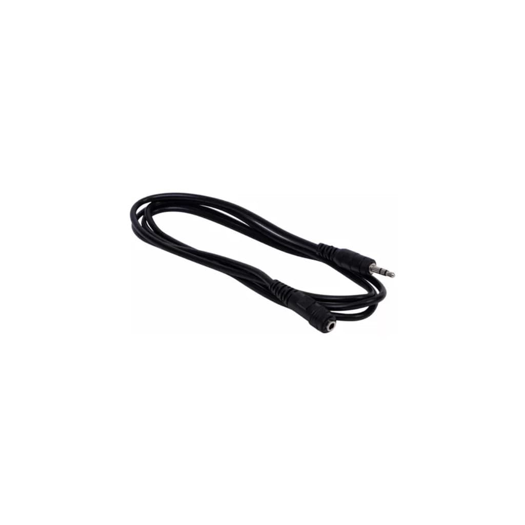 CABO EXTENSOR EXTENSAO FONE P2 MACHO X FEMEA 1,8 METROS