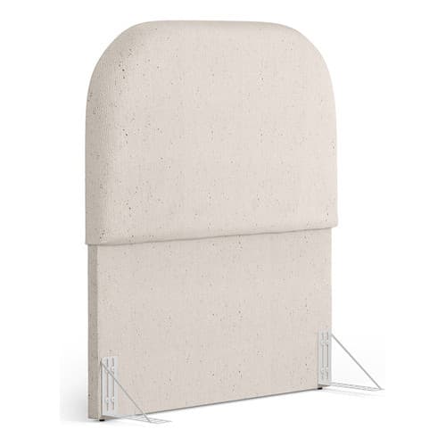 Cabeceira Cama Box 100cm Orgânica Lanna Linho Cru