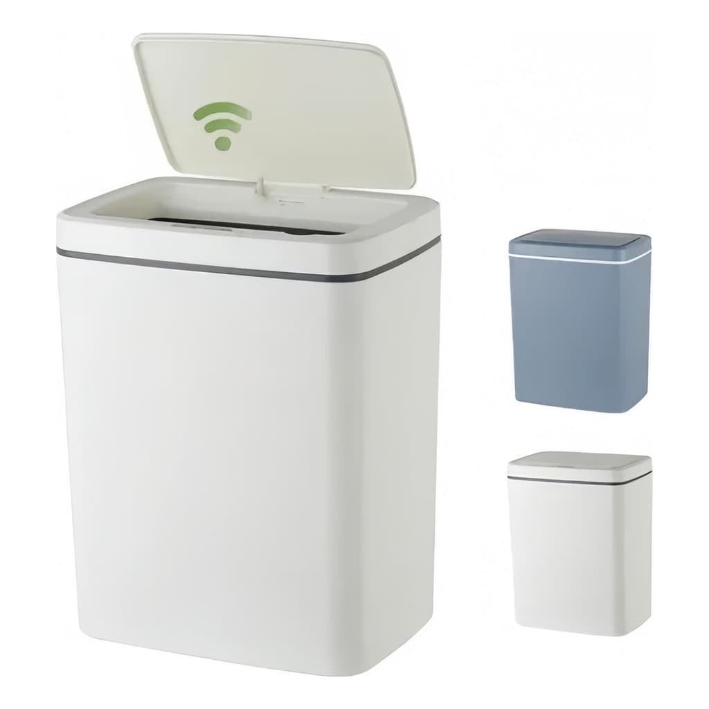 Lixeira Inteligente Com Sensor De Movimento Automático14l Ym