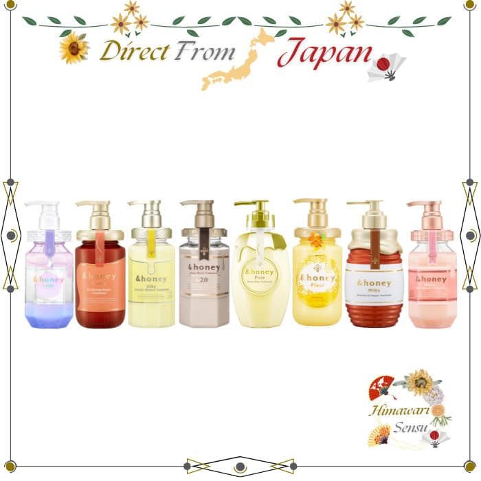 &honey Hair Treatment 2.0 Color, Moist, Repair, Silky, Creamy【 Direct from Japan 】