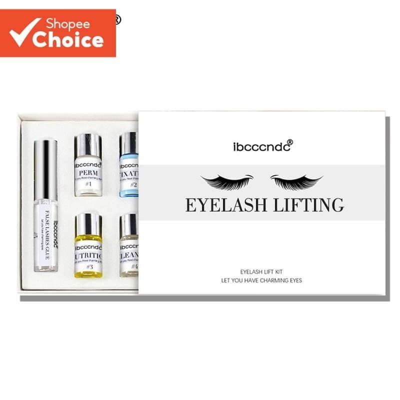 Kit de Elevação de Pestanas com Loção de Cola para Dropshipping e Maquiagem
