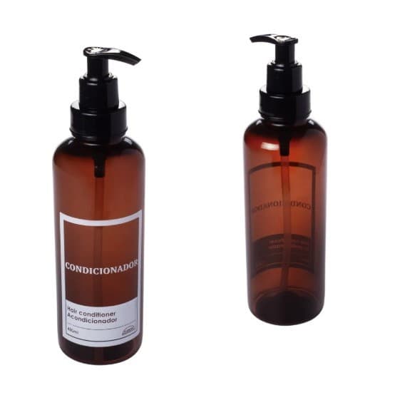 Kit Banho Banheiro Shampoo Condicionador 480ml Com Pump