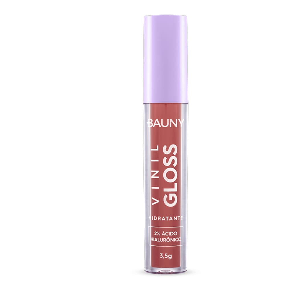 Gloss Malva Frio Vinil 3,5g 3D Bauny  Be Brave