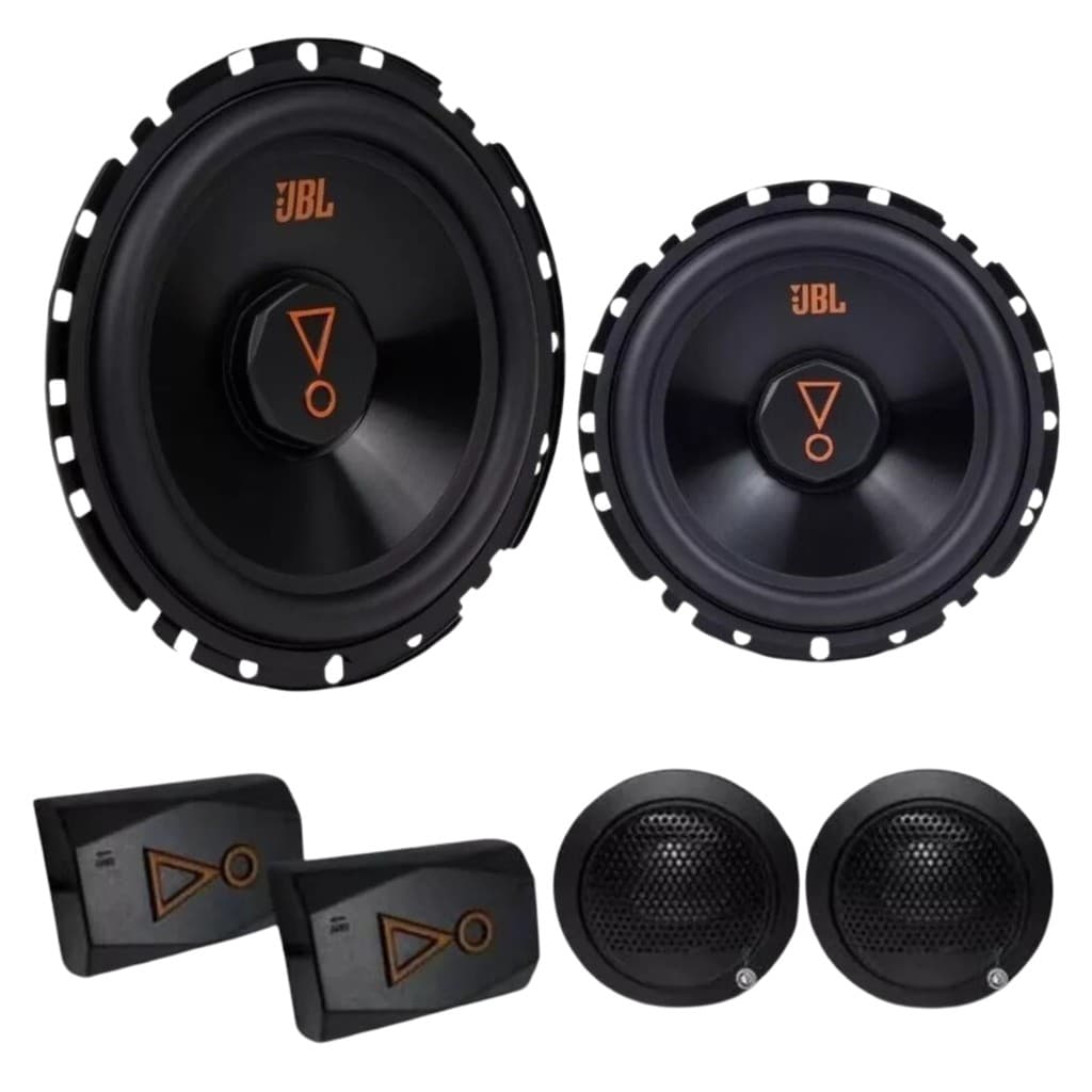 Kit Duas 2 Vias Jbl Multisystem 6 Pol 160w Tweeter Crossover