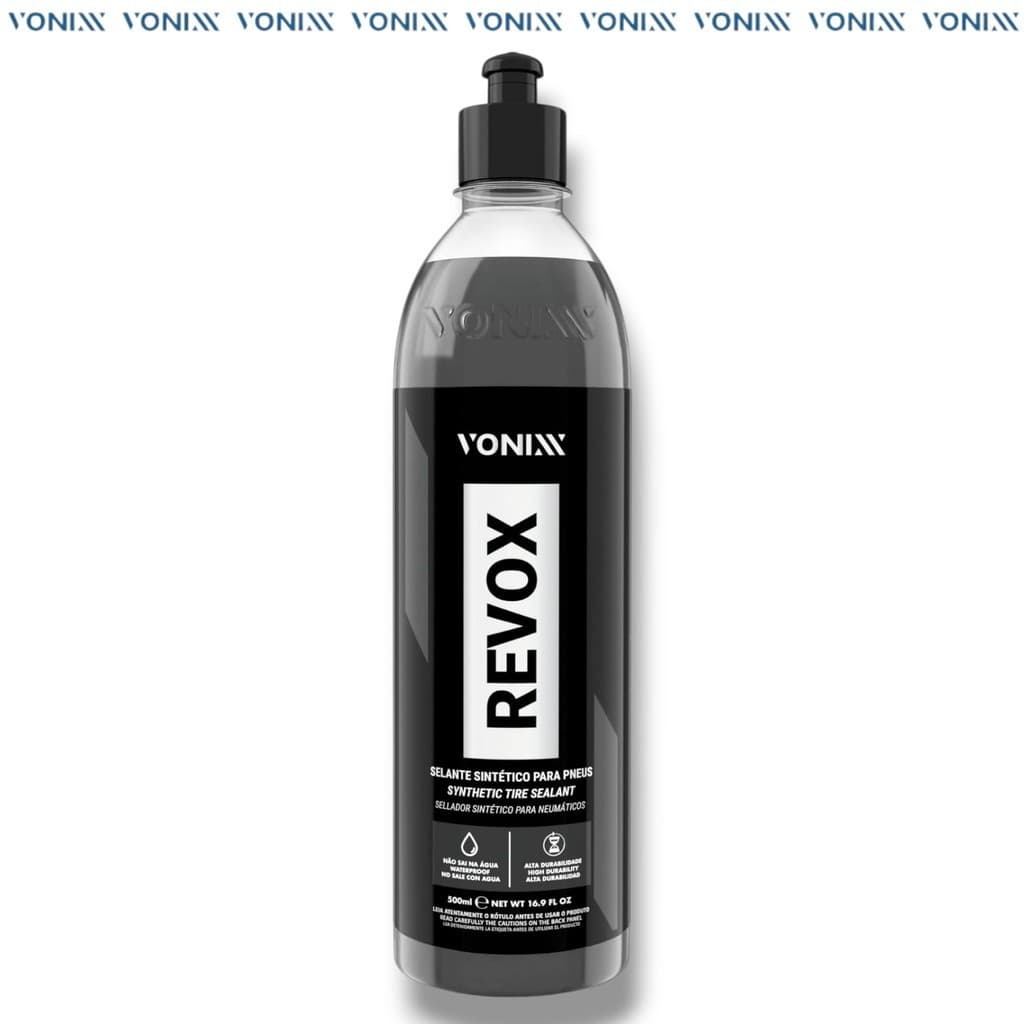 REVOX 500ml - VONIXX - Pneu Pretinho Selante para pneus