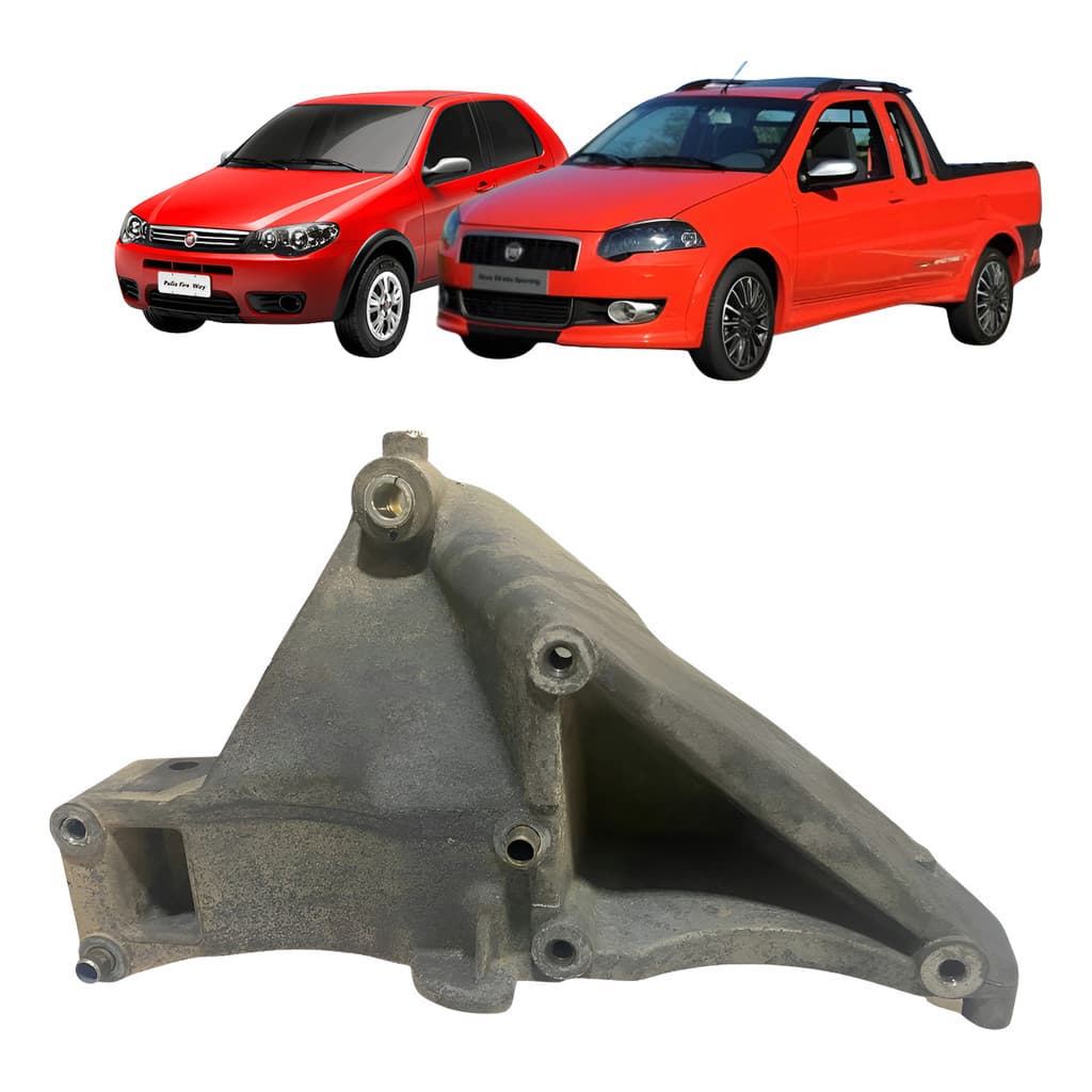 Suporte Alternador Compressor Fiat Palio Siena 55255796