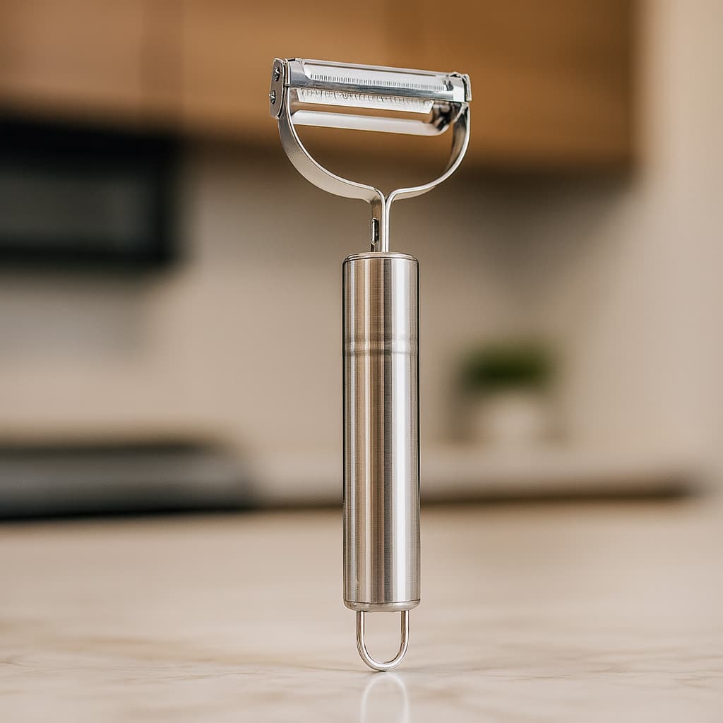 Descascador de Legumes Linha D’Casa Aço Inox Cabo Ergonômico