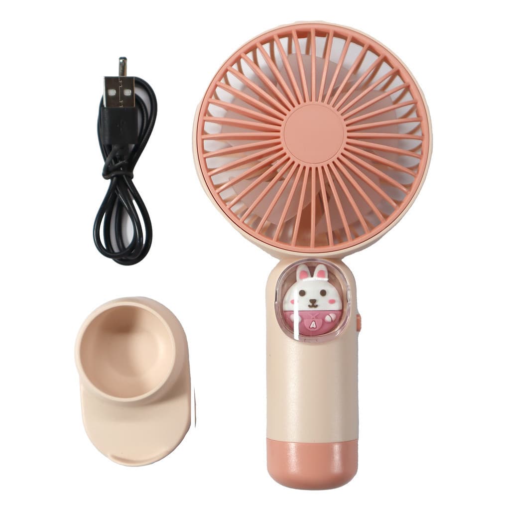 Mini Ventilador Usb Refrigeração Portátil Multifuncional Alongamento Cílios Secar Cola