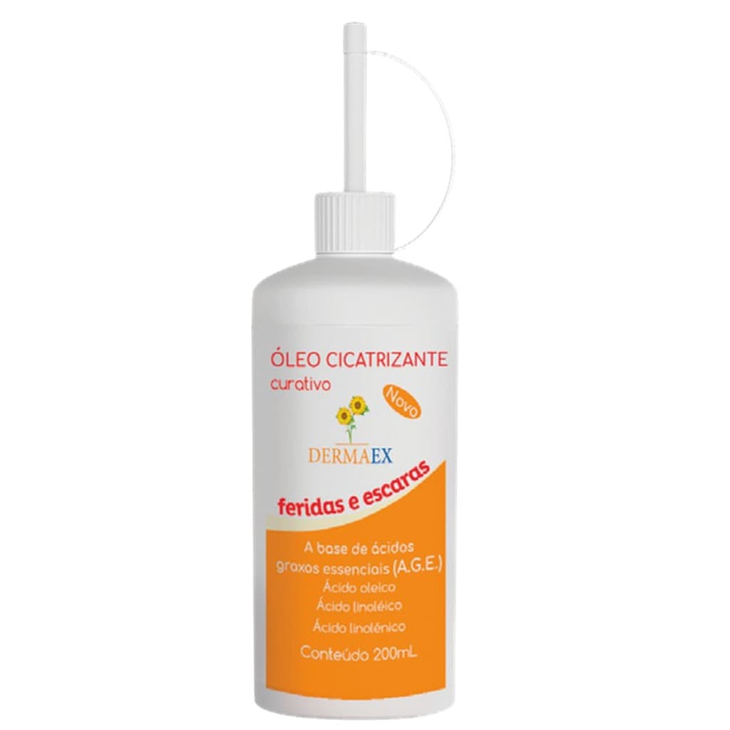 Óleo De Girassol Cicatrizante Curativo  200ml Dermaex