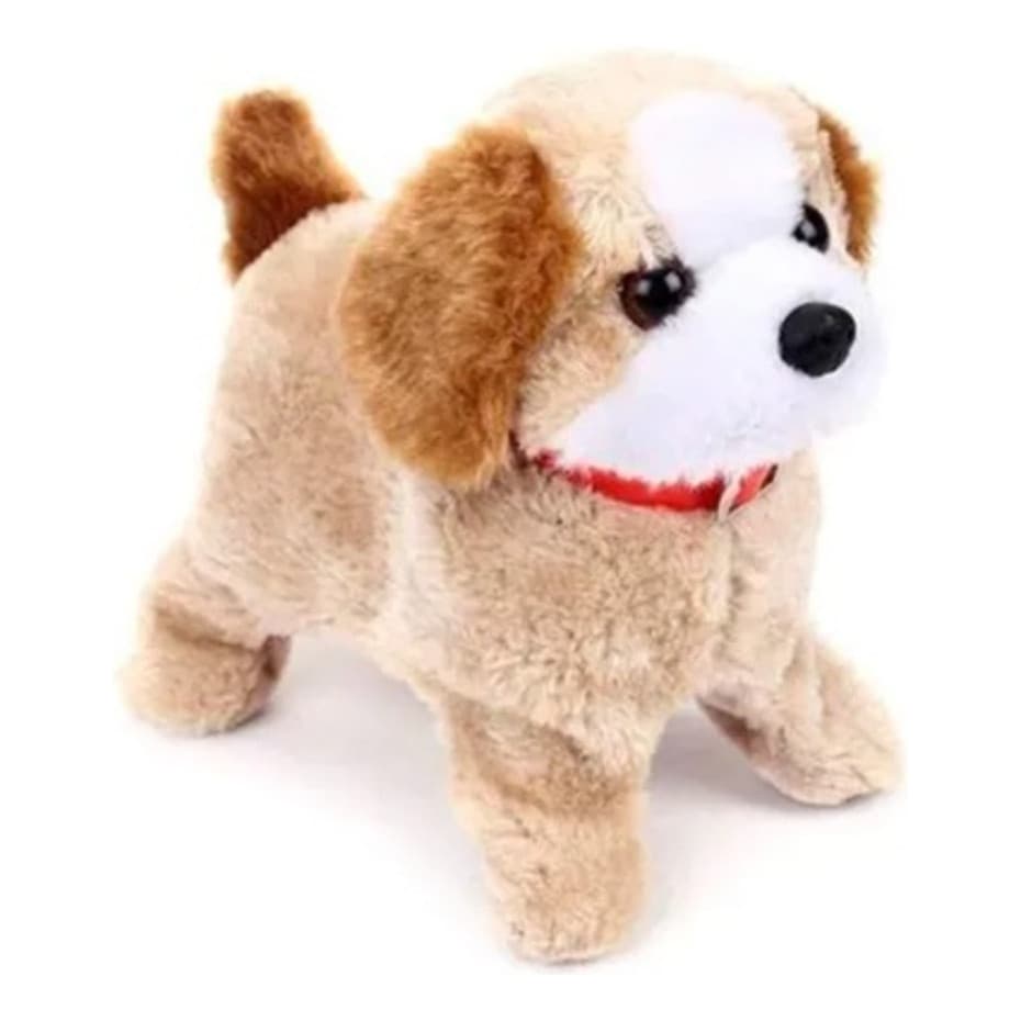 Cachorrinho De Pelúcia Pula Anda Late Da Cambalhota