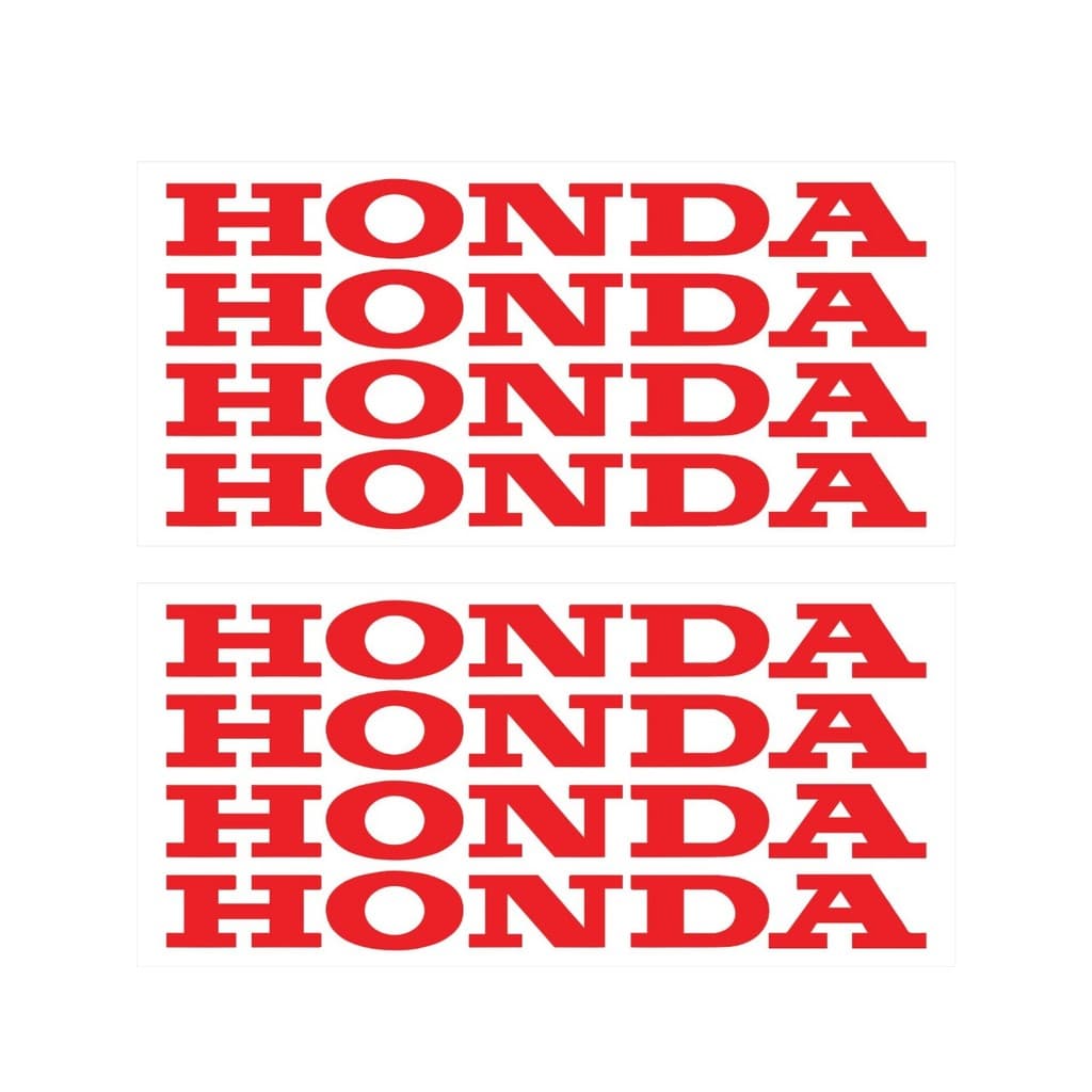 8 Adesivo Premium Roda Honda Titan Fan Start  26x2,5 Kit - Branco