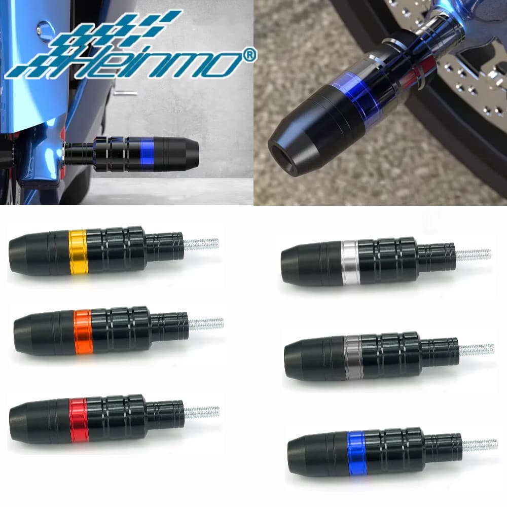 Para Ducati BMW Motocicleta 8mm Quadro De Escape Slider Caindo Protetor Anti Acidente Almofada Universal