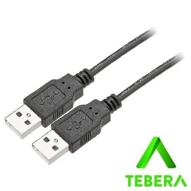 Cabo Usb 2.0 a macho x Usb 2.0 b macho -5M PRETO