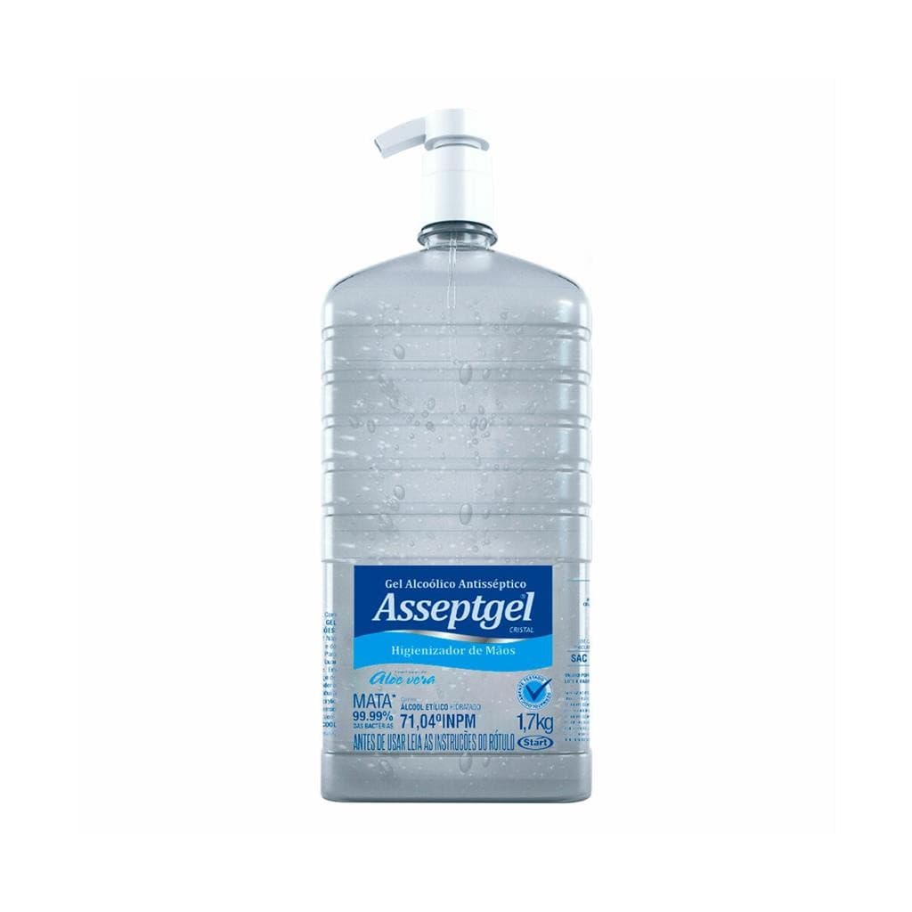 Alcool em Gel 70 INPM Asseptgel 1Kg