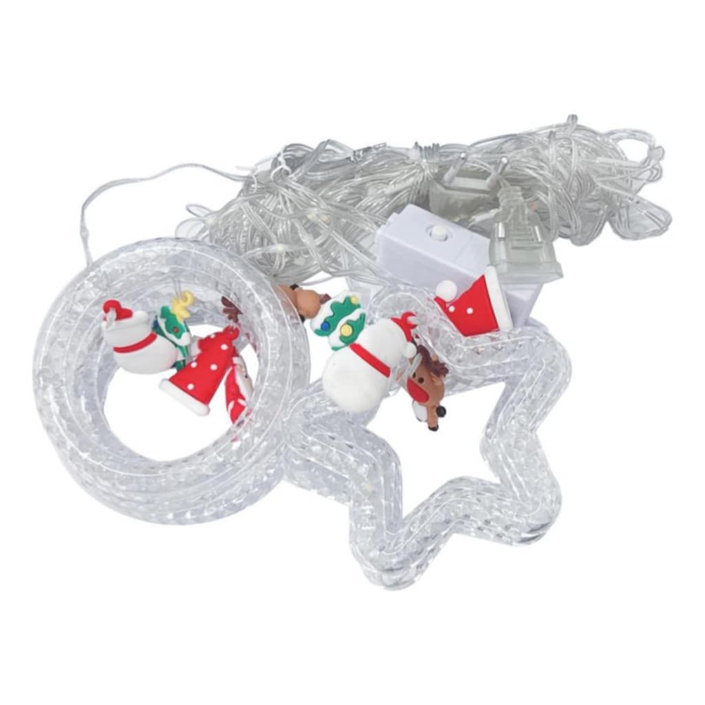 Pisca Pisca De Cortina 100leds 3m Prova Da  Agua C/mf Ym