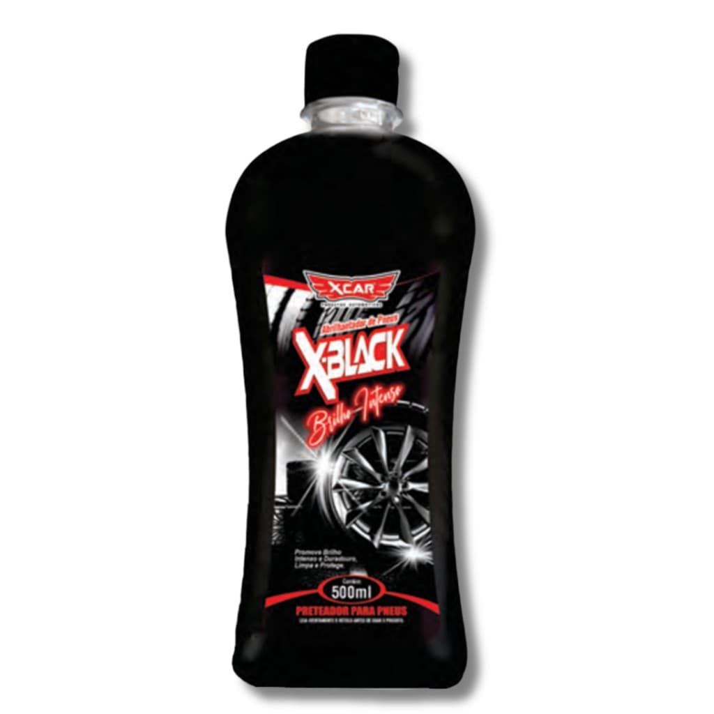 Xcar Abrilhantador De Pneus X-black 500ml Brilho Intenso