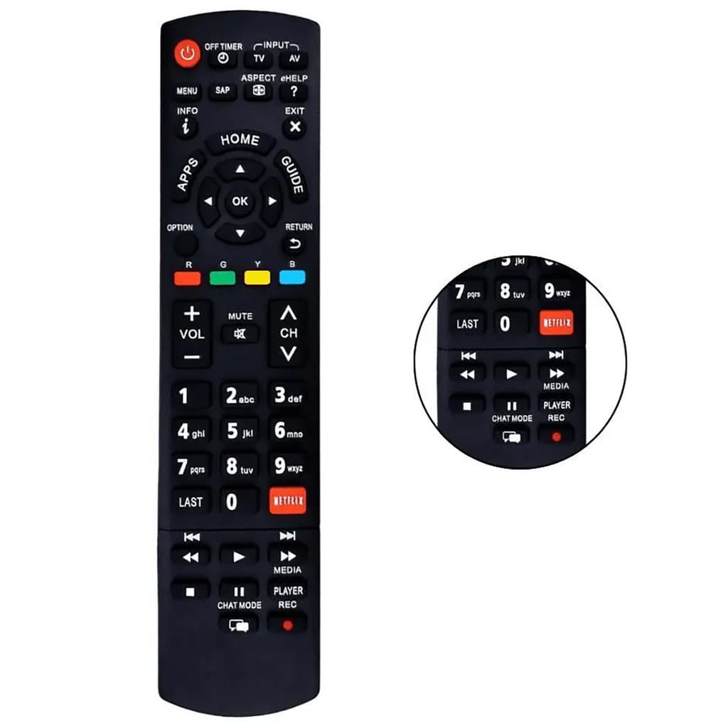 Controle Remoto para Tv Lcd Panasonic Viera TC-39AS600B