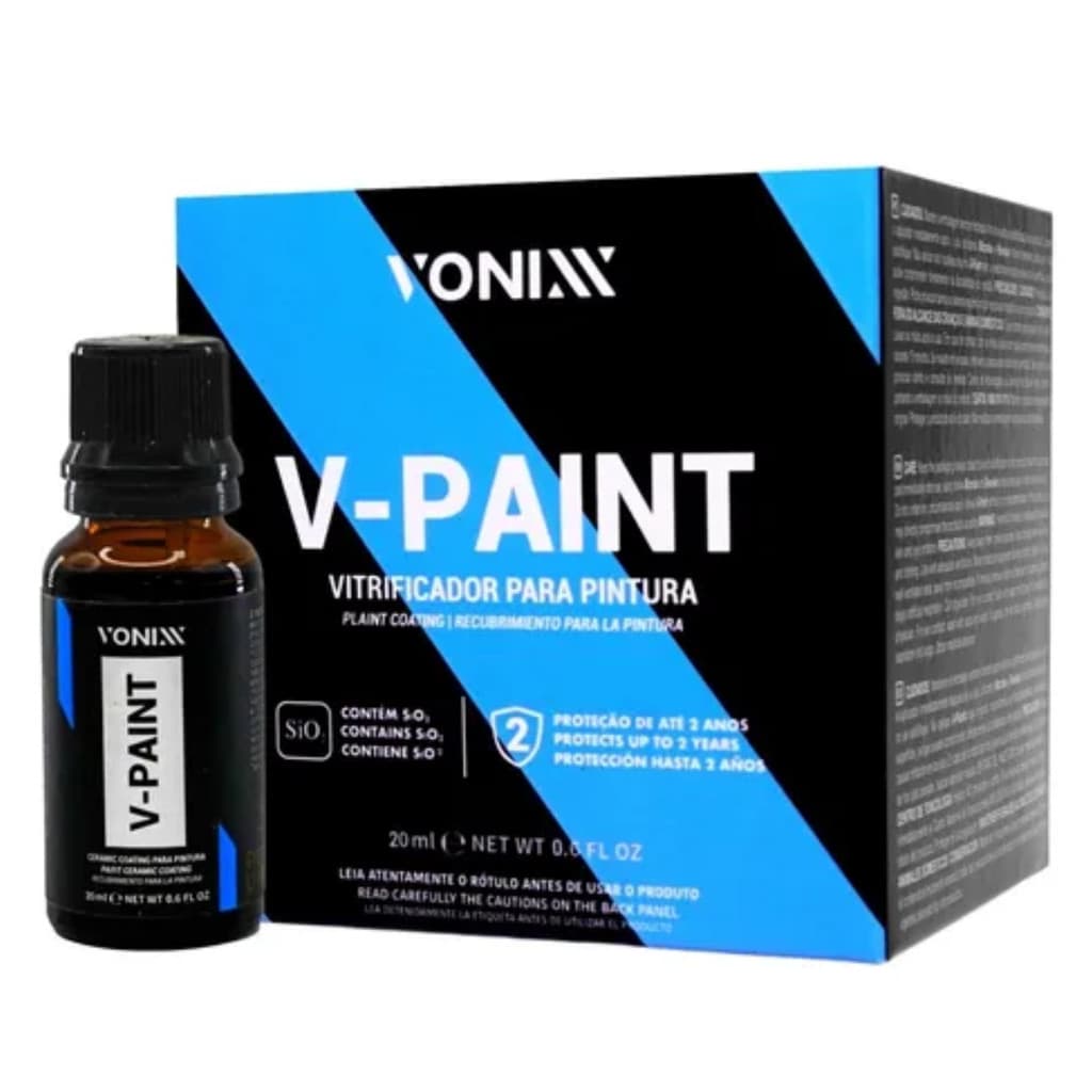 Vonixx V-Paint 20ml – Vitrificador Cerâmico para Pintura