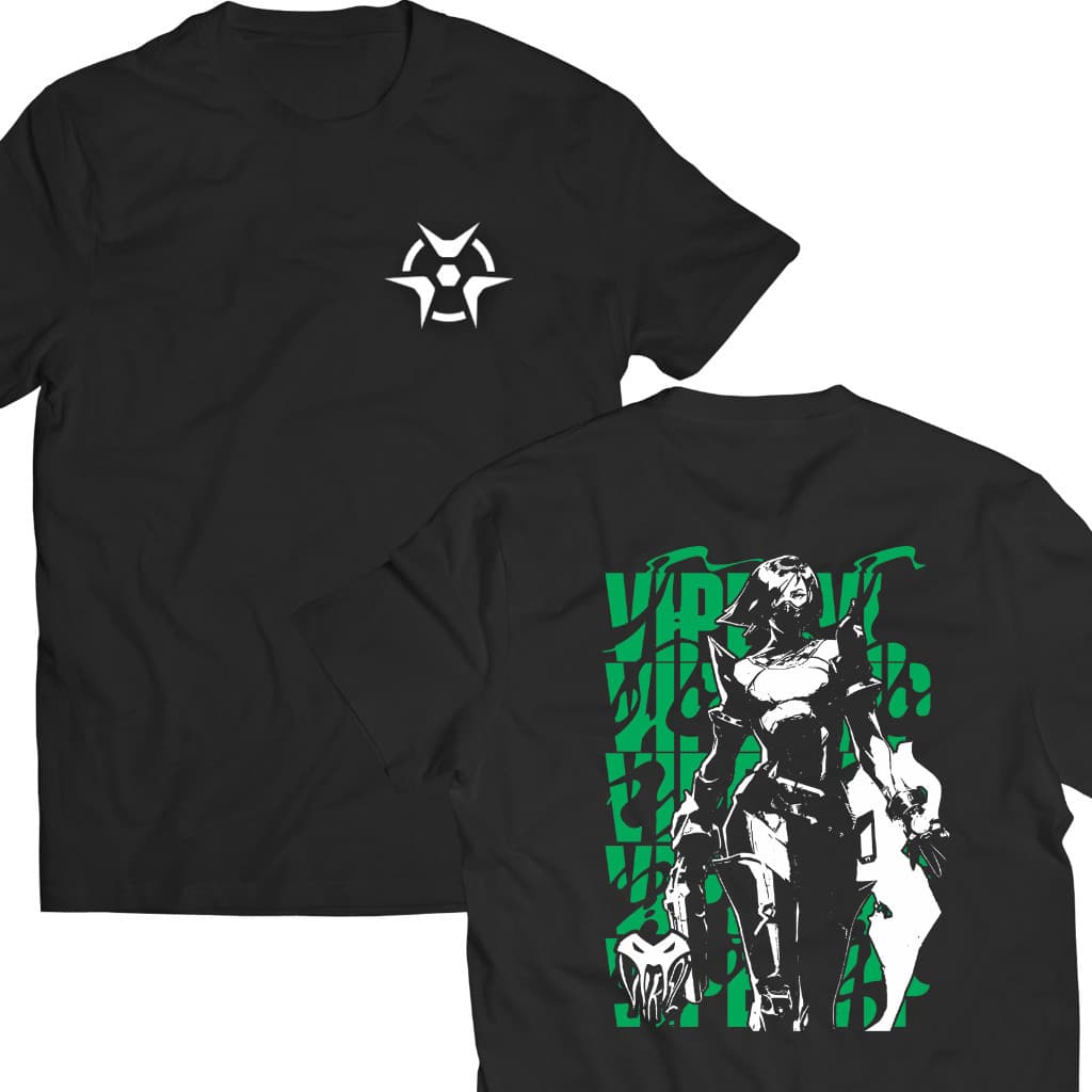 Camisa Camiseta Viper Personagen Valorant Algodão Nova
