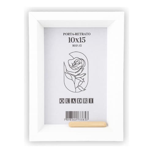 Porta Retrato Madeira Casa Decorativo 10x15 A6 Foto Acetato