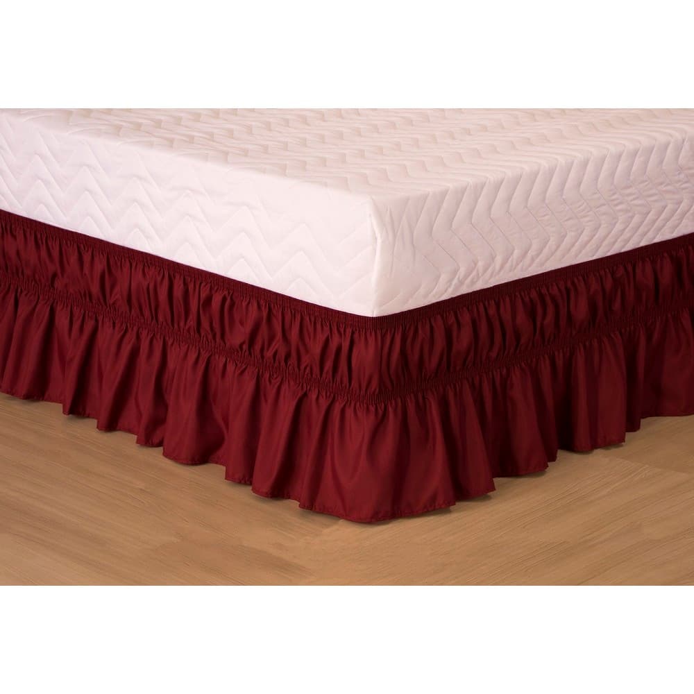 Saia Box Elásticada Ajustável Para Cama Solteiro e Casal Padrão.