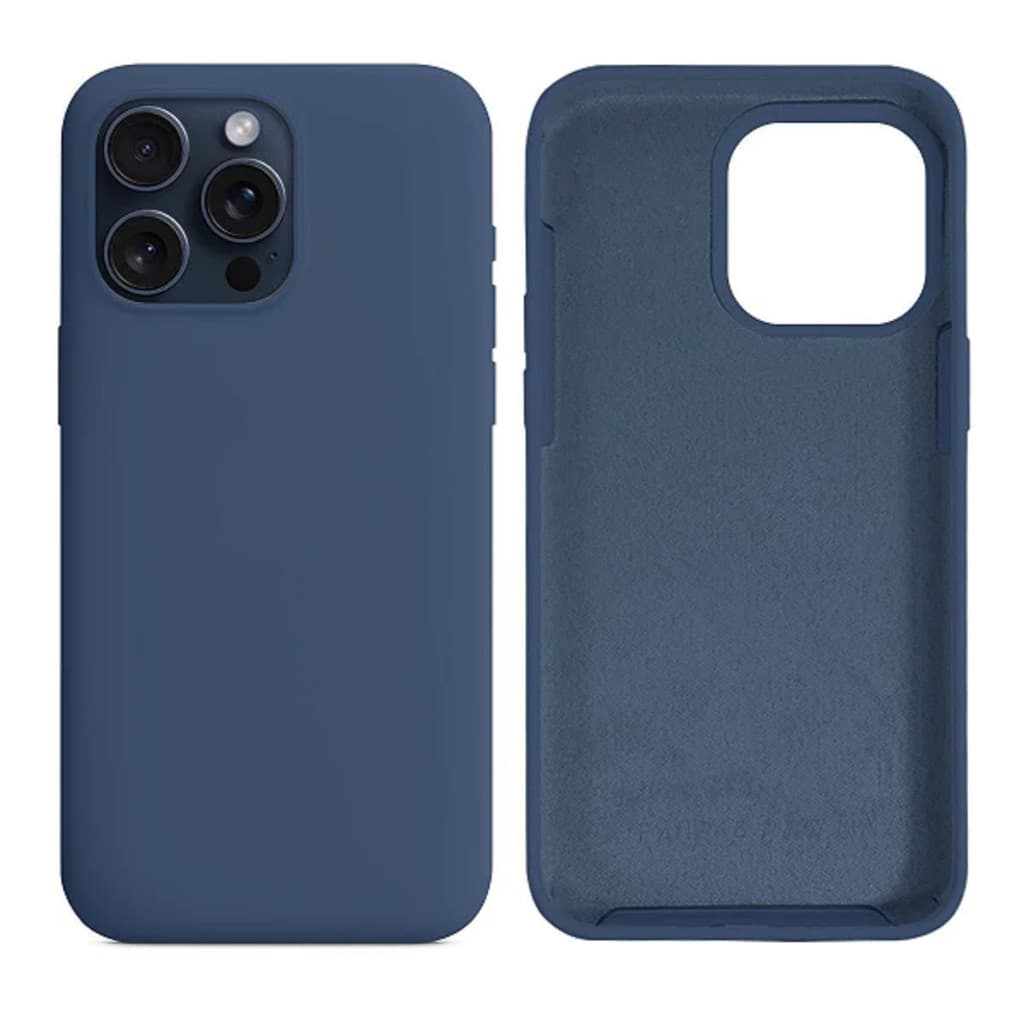 Capa Capinha Para iPhone 15 Pro Max Azul