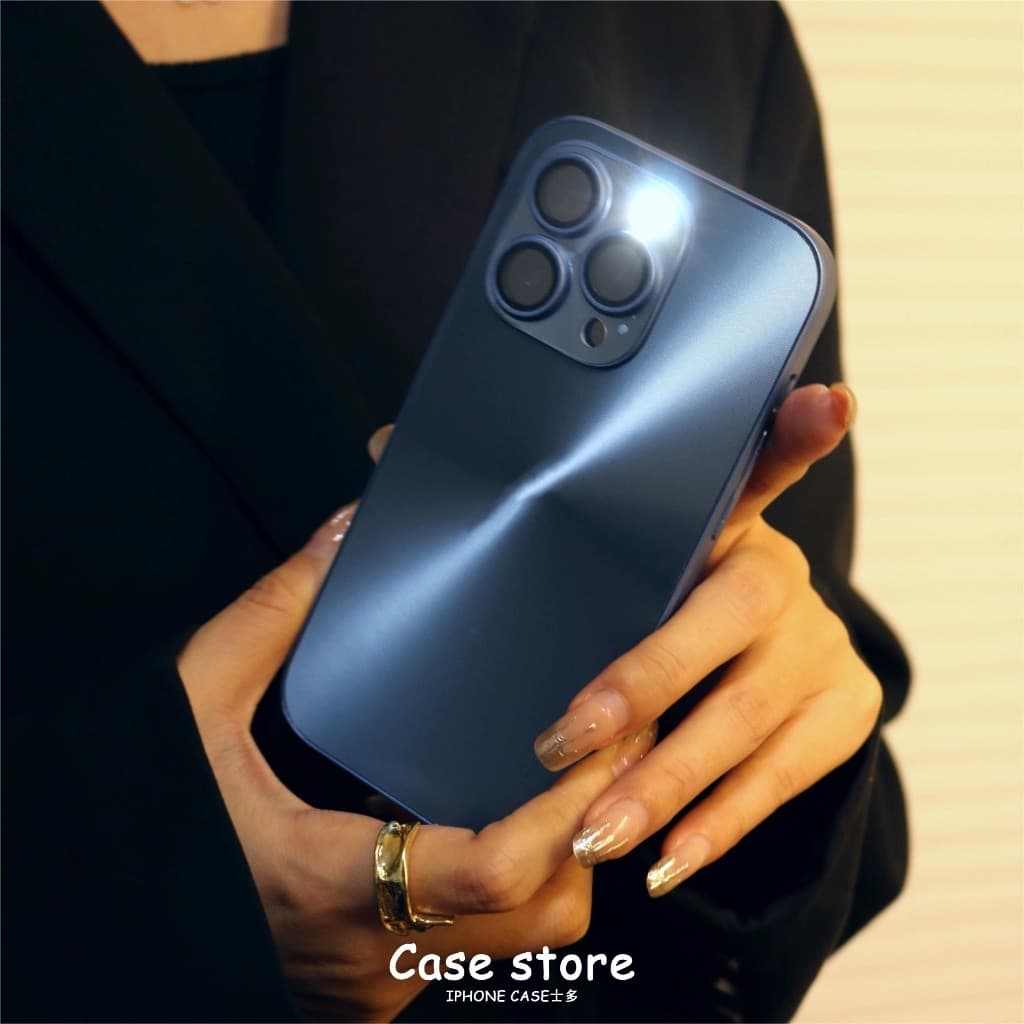 Capa colorida para celular Aurora (AG fosca)  iPhone 13 14pro max, capa para celular com laterais macias e anti-queda