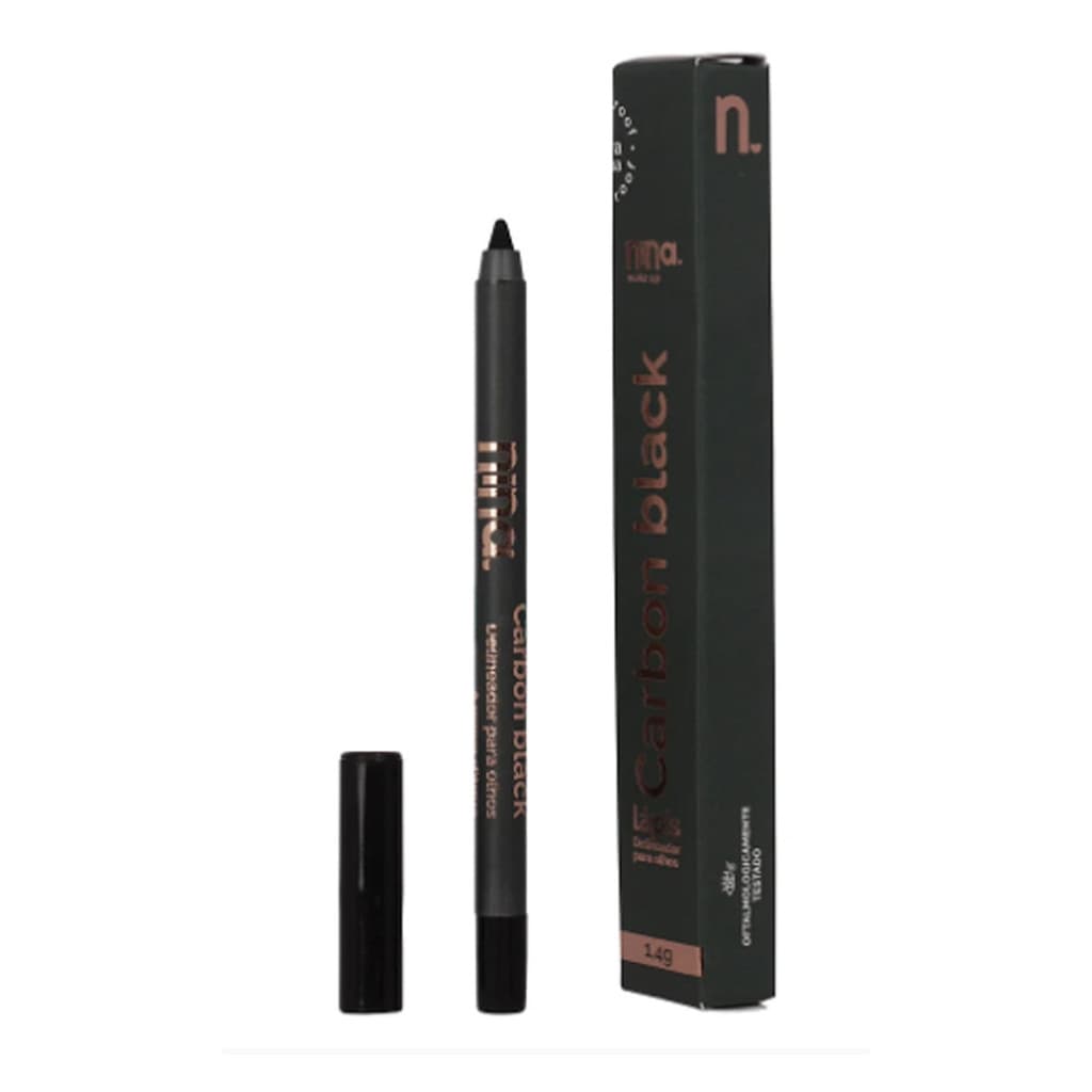 Lapis Para Olhos Carbon Black Nina Make Up