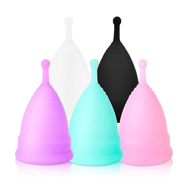 Coletor Menstrual Kit com 2 de Silicone Econômico Reutilizável