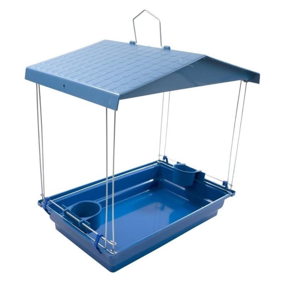 Kit 2 Tratador Para Passaros Aves Silvestre Comedouro Alimentador Pássaros Livres
