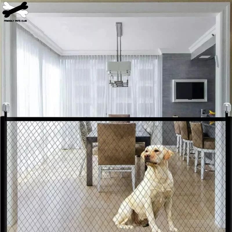 Tela Proteção Grade Retrátil Segurança para Escadas Criança Parede Pet Tela casa  Tela de Proteção
