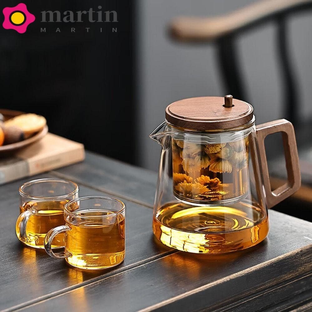 Bule De Vidro Com Separação De Chá MARTIN , Criativo De Grande Capacidade Infusores , Alça