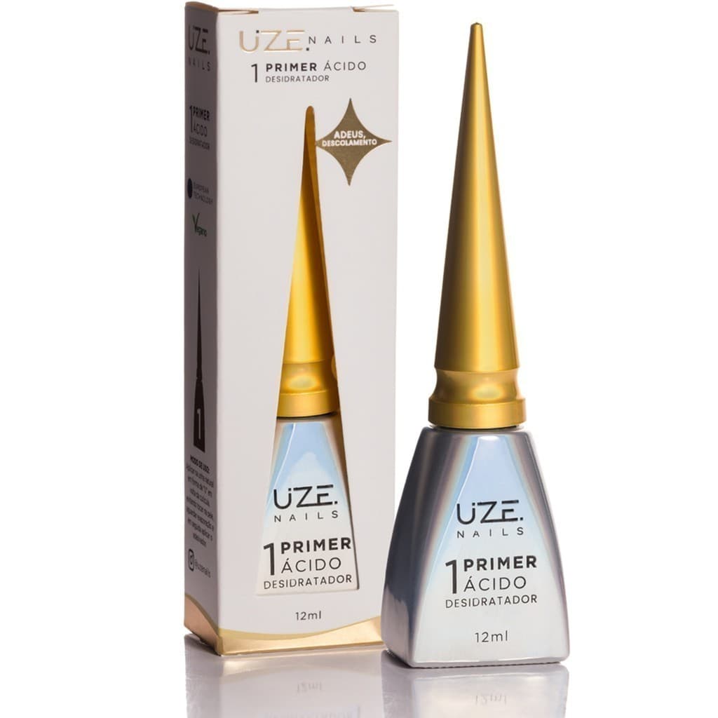 Primer Ácido 12ml - Passo 1 - Uze Nails