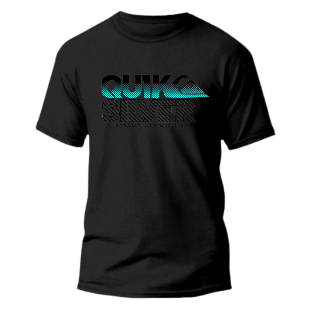 Camiseta Quiksilver Pontilhado Camisa unissex premium 100% algodão estilo WPJ1