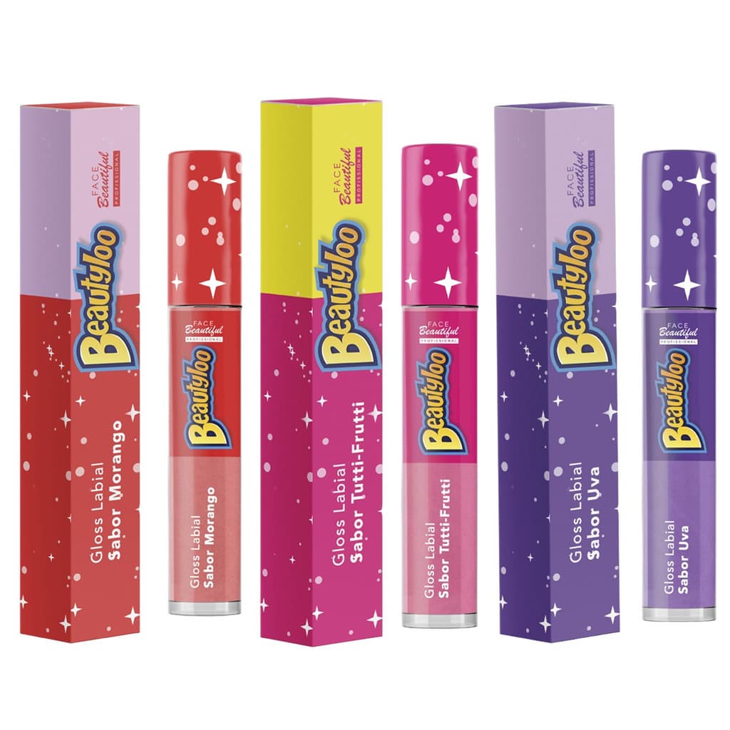 Gloss Labial Beautyloo com Ácido Hialurônico, Pantenol e Karité – Hidratação e Brilho Labial