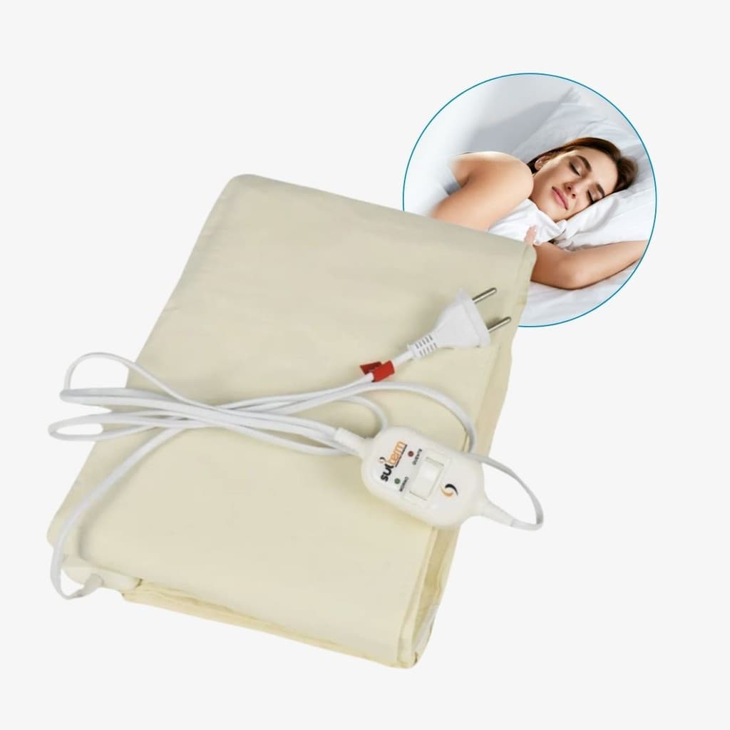 Lençol inverno térmico elétrico solteiro 110v ou 220v 02 temperaturas Sulterm INMETRO garantia 3 ano